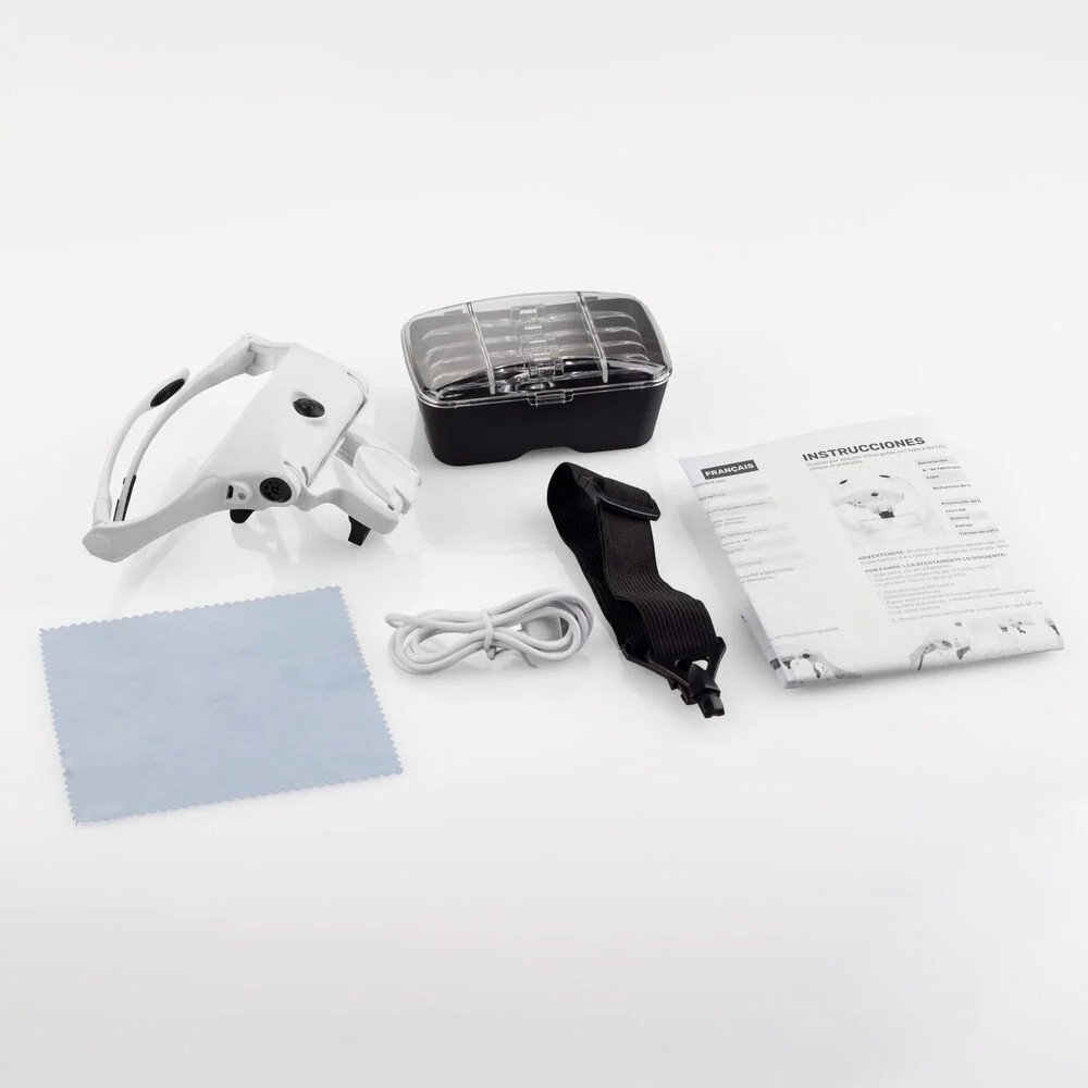 Lunettes loupes avec éclairage LED Heller 99029 2