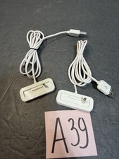 Lot Of 2 OEM Apple iPod Dock for Shuffle 2nd Generation MA694G/A 