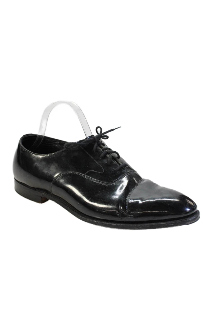 Brooks Brothers Peal & Co Patenr Oxfords.Size 19 D Brooks Brothers X Peal & Co Mens England Oxford 7.5 B Tuxedo  main image 4