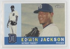 2009 Topps Heritage Edwin Jackson #68 0t2