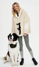 NEW FREE PEOPLE MOVEMENT SMALL ALPINE REVERSIBLE SHERPA QUILTED TEDDY JACKET