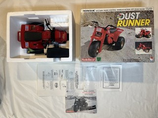 RARE Honda ATC ATV 250R Dust Runner Radio Control 3 Wheeler MINTY W/ BOX 🔥
