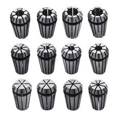 ER16 Spring Collet Set For CNC Milling Lathe Tool Engraving 1/32"-3/8" 12PCS