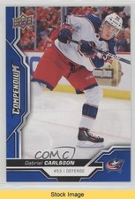 2018-19 Upper Deck Compendium Blue Gabriel Carlsson #122 READ 03wq