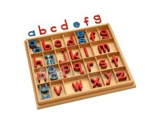 Elite Montessori Wooden Movable Alphabet with Box Preschool Spellin... Fast Ship