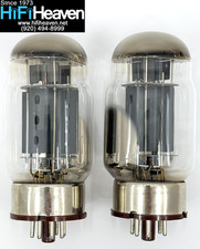 VINTAGE KT88/6550 MATCHED PAIR POWER TUBES Fully Tested  50/115 51/115