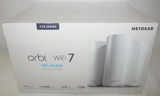 NEW Netgear Orbi RBE773 770 Series BE11000 Tri-band Mesh Wi-Fi 7 System 3-pack