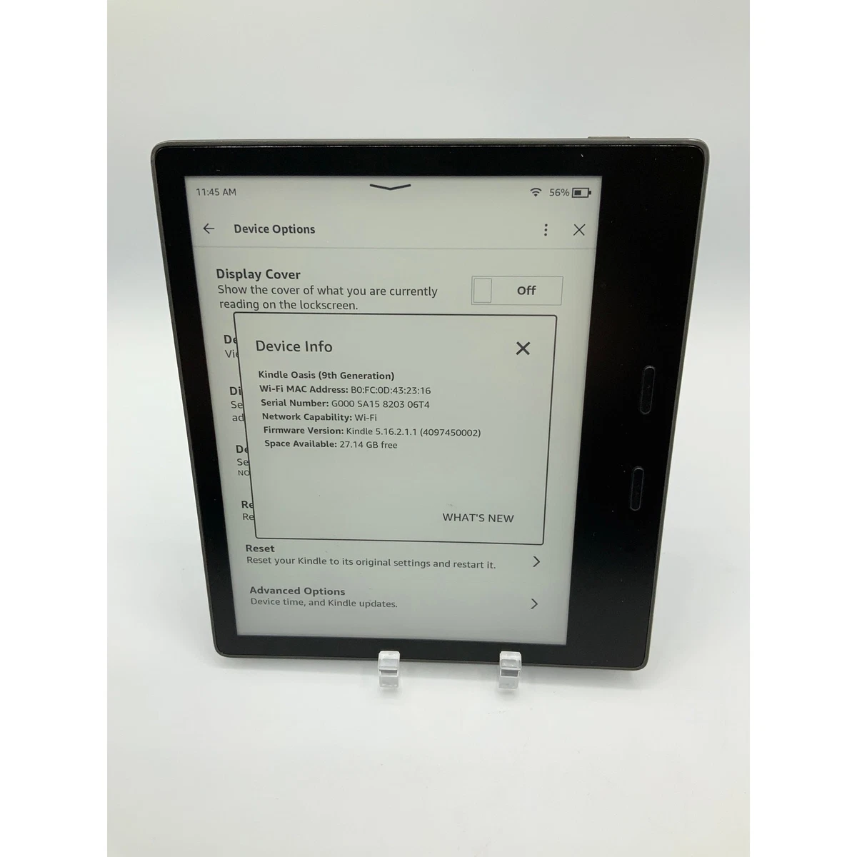 Amazon Kindle Oasis 9th Generation eBook Readers for sale - eBay