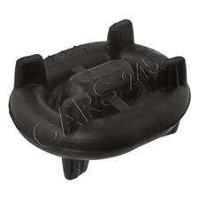 FEBI Abgasanlage Halter Gummi schwarz Für MERCEDES A124 C124 C126 1264920282