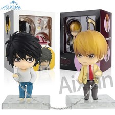 Death Note Yagami Light L Lawliet 10cm PVC Action Figure Anime Collectible