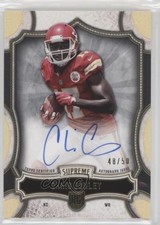 2015 Topps Supreme Rookies Gold 48/50 Chris Conley #SRA-CC Auto z5w