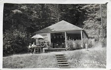 PILGRIM MICHIGAN RPPC - GROCERY STORE - ICE C...