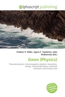 Frederic P. Miller (U. A.) | Geon (Physics) | Taschenbuch | Englisch (2026)