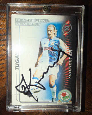 Magic Box Int. Shoot Out 2005-06 Tugay Blackburn Rovers Premier League Auto