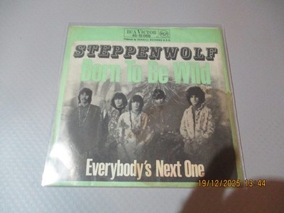 (23)  7'' Single Vinyl - Steppenwolf - Born To Be Wild / Everybody's Next One