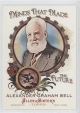 2011 Topps Allen & Ginter's Minds that Made the Future Alexander Graham Bell d1f