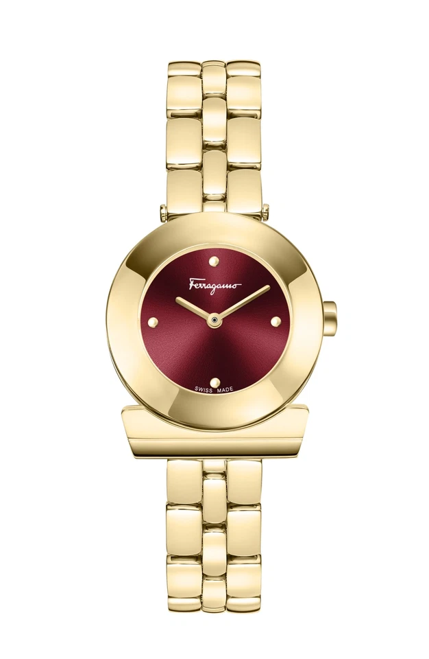 Reloj de cuarzo Ferragamo Gancino 27 mm para mujer SFPD02424