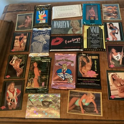10 Unopened Packs Models Portfolio Benchwarmers Penthouse MM  Lot +
