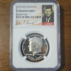 Kennedy Half Dollar 1976 S Silver NGC PF 68 Ultra Cameo Proof