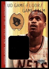 2001-02 Upper Deck Hardcourt / Stephen Jackson GAME FILM PATCH RELIC