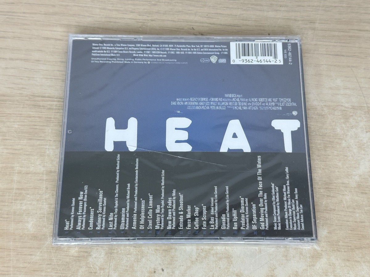 Heat (Music from the Motion Picture) by Various (CD, 1995) for