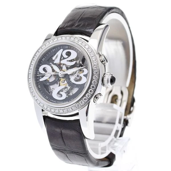Girard Perregaux — Girard-Perregaux 80440D-11AB 32mm SS Skeleton Dial Automatic Watch #C16318