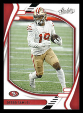 2021 Panini Absolute Deebo Samuel #83 San Francisco 49ers NFL Football Base Set