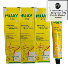 3 X Namman Muay Thai Boxing Cream 100g Warm-Up Recovery Massage
