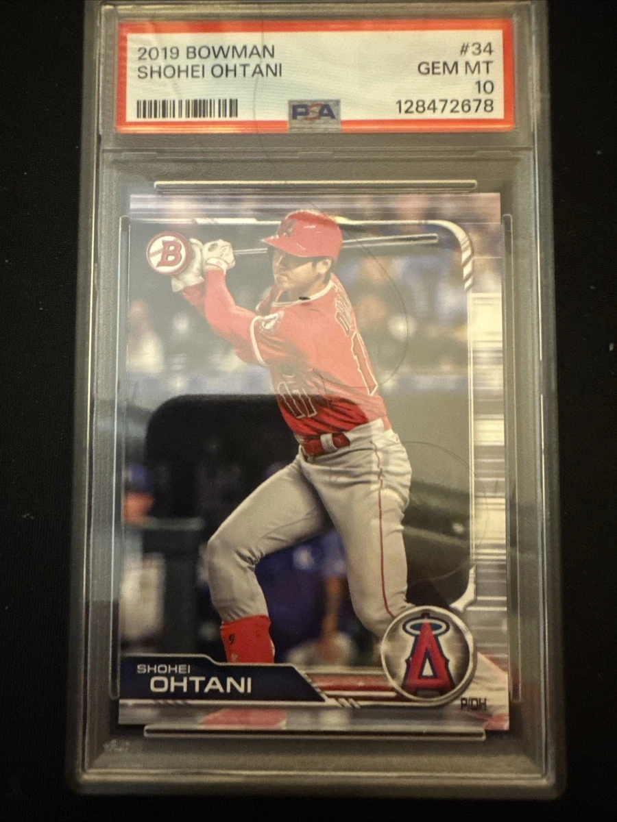 Bowman Shohei Ohtani Baseball 2019 Season Sports Trading Cards