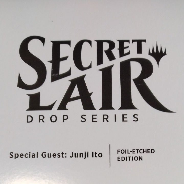MTG Junji Ito Magic the Gathering Secret Lair Foil Etched | eBay