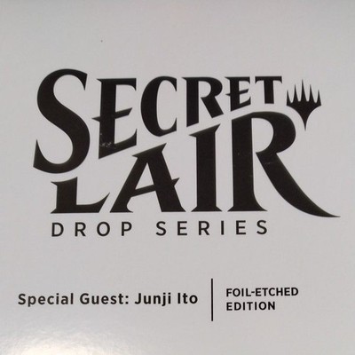 MTG Junji Ito Magic the Gathering Secret Lair Foil Etched | eBay