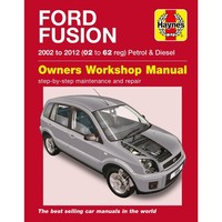 Ford Fusion 2002-2012 Benzin Petrol Diesel Workshop Manual Haynes