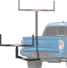 750lbs Truck Bed Extender Black Hitch Mount Pickup Suv Lumber Canoe Kayak Rack 750lbs Truck Bed Extender Black Hitch Mount Pickup Suv Lumber Canoe Kayak Rack