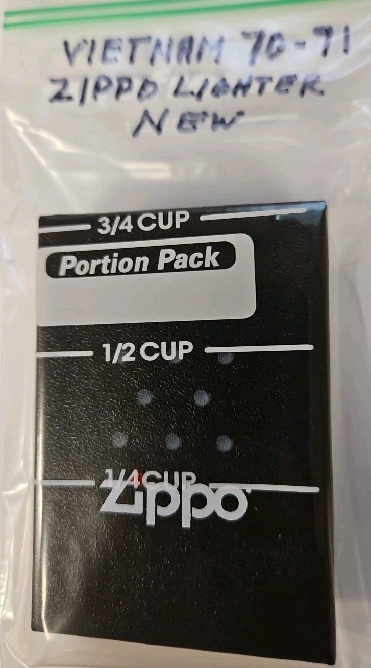 VIET-NAM WAR 70-71 ZIPPO LIGHTER NEW IN ORIGINAL BOX
