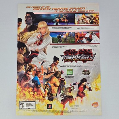 Tekken Dark Resurrection Sony PSP Dynasty Print Ad/Poster Promo Art