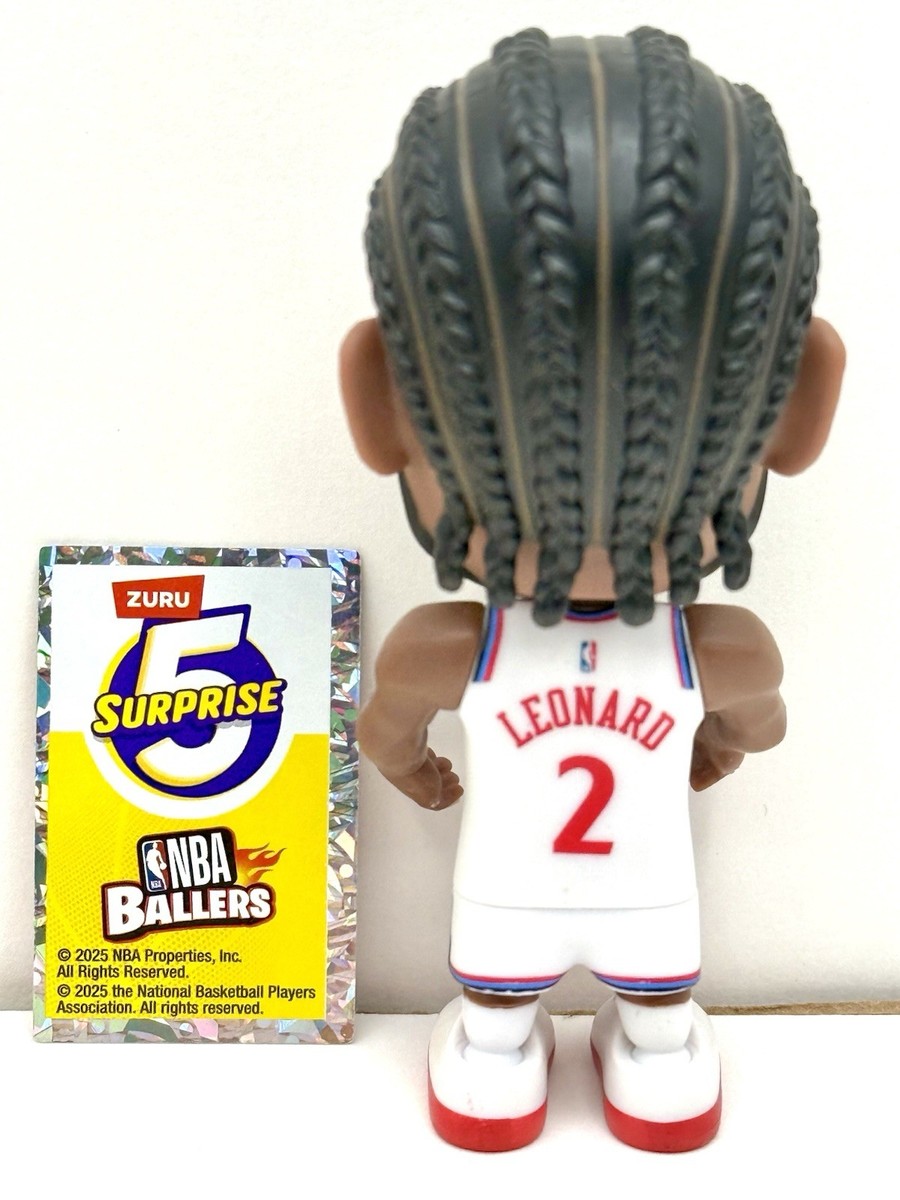 2 Kawhi Leonard White Jersey NBA Ballers S2 Zuru Mini Brands | eBay