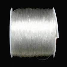 0.8mm 100 Meter Clear Stretch Elastic Beading Cord Thread M9C4 String A8G3 D2P3