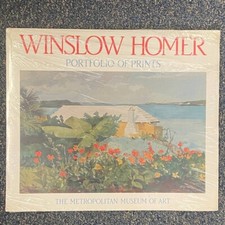 Winslow Homer 8 Prints Portfolio Metropolitan Museum Art 1989 SEALED