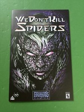 We Don't Kill Spiders #1 Galahad's Comics Exclusive by Tyler Jay Haddox Ltd 250