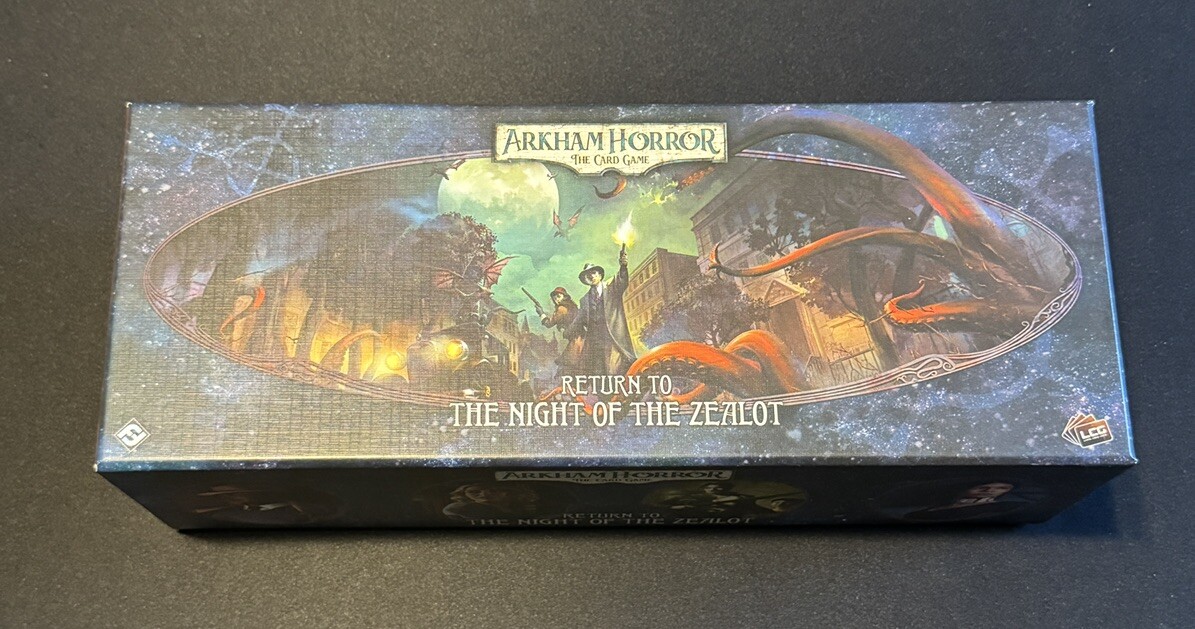 arkham horror card game night of the zealot Arkham Horror: The Card Game