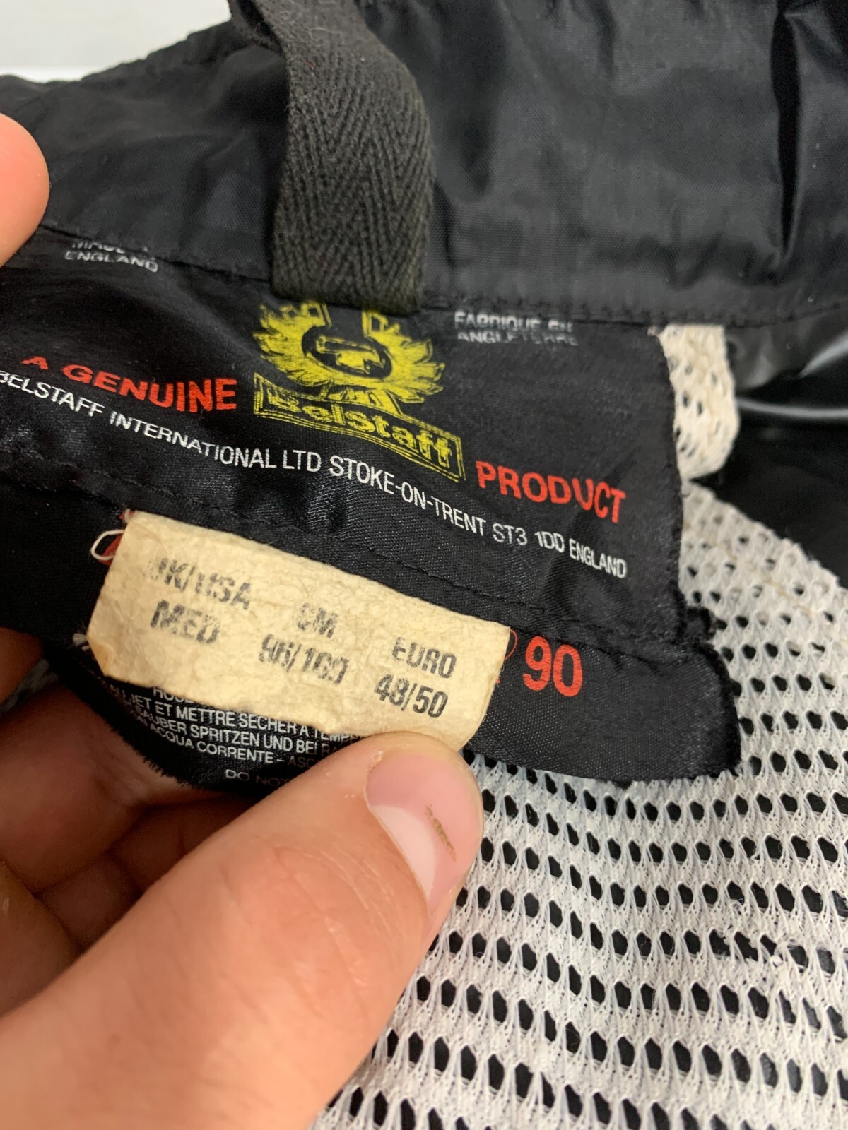 Collection 70-80' Belstaff Townmaster 90 Weatherproof Light Jacket Size 48 50 M image 7