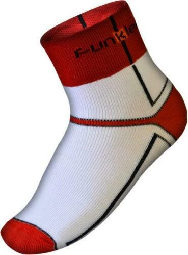 Calzini da ciclismo bianchi unisex adulto