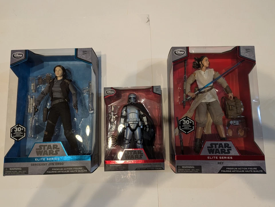 Фигурки Star Wars Disney Rea Capt.Plasma Джин Эрсо Скайуокер Дарт Вейдер  - Изображение 3 из 4