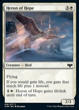HERON OF HOPE x4 ~mtg NM-M Innistrad: Crimson Vow 4 Common