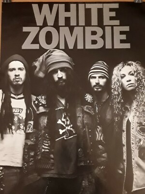 Rare :WHITE ZOMBIE ,1995 Freakazoid Heaven Group POSTER Rare :WHITE ZOMBIE ,1995 Freakazoid Heaven Group POSTER