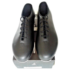 Leo Women's 8M Jazz Tap Dance Shoes LS3312L Black
