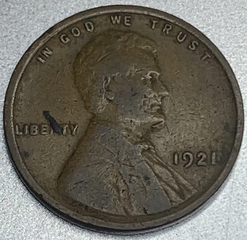 1921 P Lincoln Wheat Cent Penny G-VG SR916