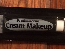 .7 fl oz Professional BLACK Cream Makeup HALLOWEEN Washes off with Water Costume