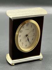 Citizen Wecker Reisewecker Uhr vintage retro mahagoni #KA211
