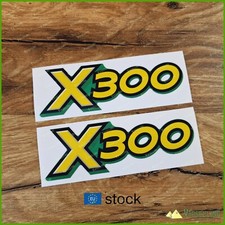 X300 Side Hood Decal Set For X300 Tractor M152341 fits John Deere